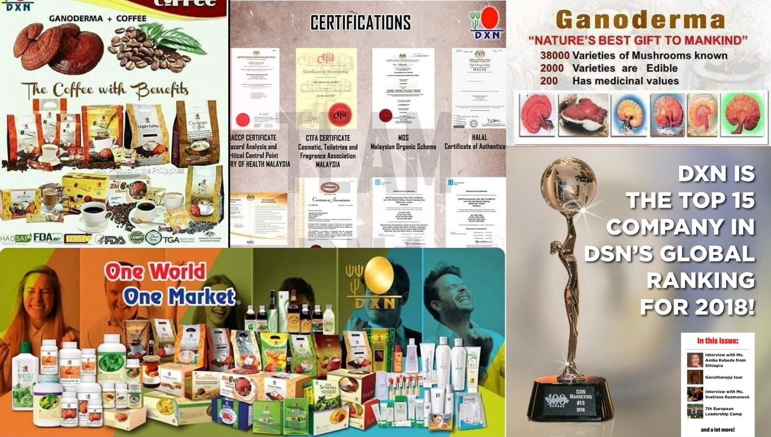 DXN Ganoderma Products