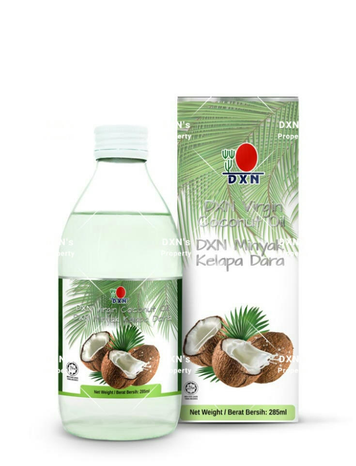 DXN Gano Organic Virgin Coconut Oil (VCO) Rich In Antioxidants, 286ml ...